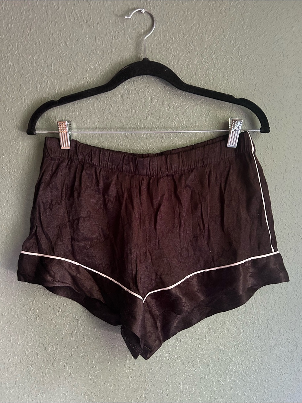 Silky  Black Victorias Secret Pajama Short